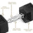 15LB 2 HDRS Rubber Coated Solid Cast Iron Dumbbells, Not Shipped On Weekends - The Peppermint Room