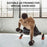 15LB 2 HDRS Rubber Coated Solid Cast Iron Dumbbells, Not Shipped On Weekends - The Peppermint Room