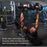 15LB 2 HDRS Rubber Coated Solid Cast Iron Dumbbells, Not Shipped On Weekends - The Peppermint Room