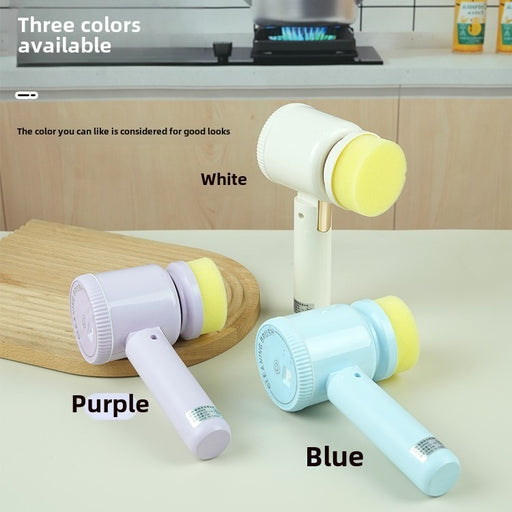 Electric Cleaning Brush – Multi-Head for Home Use