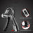 Single Pack Professional Hand Grip Strength Trainer, Carbon Fiber Foam Arm Muscle Finger Rehabilitation Fitness Equipment Hand Grip Strength Power Trainer Gripper Strengthener Adjustable Gym Exerciser - The Peppermint Room