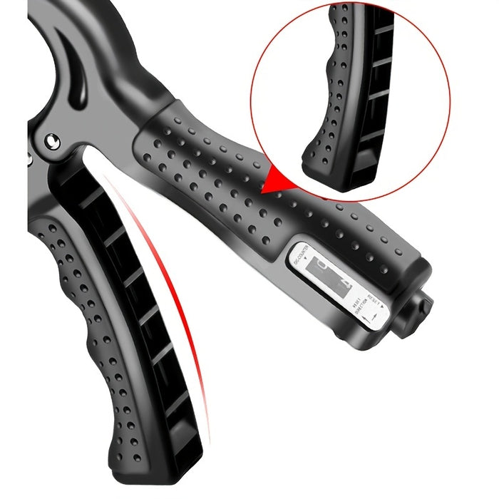 Single Pack Professional Hand Grip Strength Trainer, Carbon Fiber Foam Arm Muscle Finger Rehabilitation Fitness Equipment Hand Grip Strength Power Trainer Gripper Strengthener Adjustable Gym Exerciser - The Peppermint Room