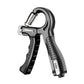 Single Pack Professional Hand Grip Strength Trainer, Carbon Fiber Foam Arm Muscle Finger Rehabilitation Fitness Equipment Hand Grip Strength Power Trainer Gripper Strengthener Adjustable Gym Exerciser - The Peppermint Room