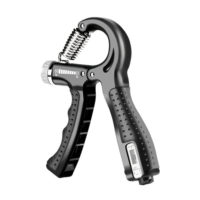 Single Pack Professional Hand Grip Strength Trainer, Carbon Fiber Foam Arm Muscle Finger Rehabilitation Fitness Equipment Hand Grip Strength Power Trainer Gripper Strengthener Adjustable Gym Exerciser - The Peppermint Room