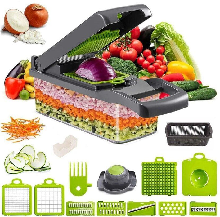 15-in-1 Vegetable Chopper – Slicer, Peeler & Grater