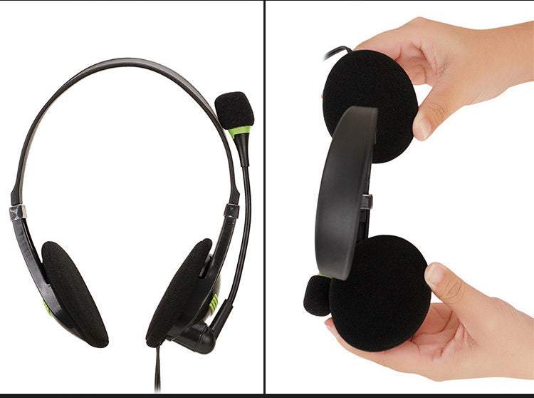 Office computer headset - The Peppermint Room