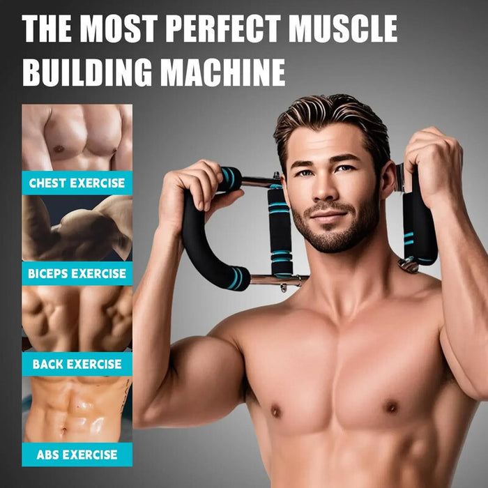 2025 Saker Twister Arm Trainer Adjustable Chest Workout Equipment Detachable - The Peppermint Room