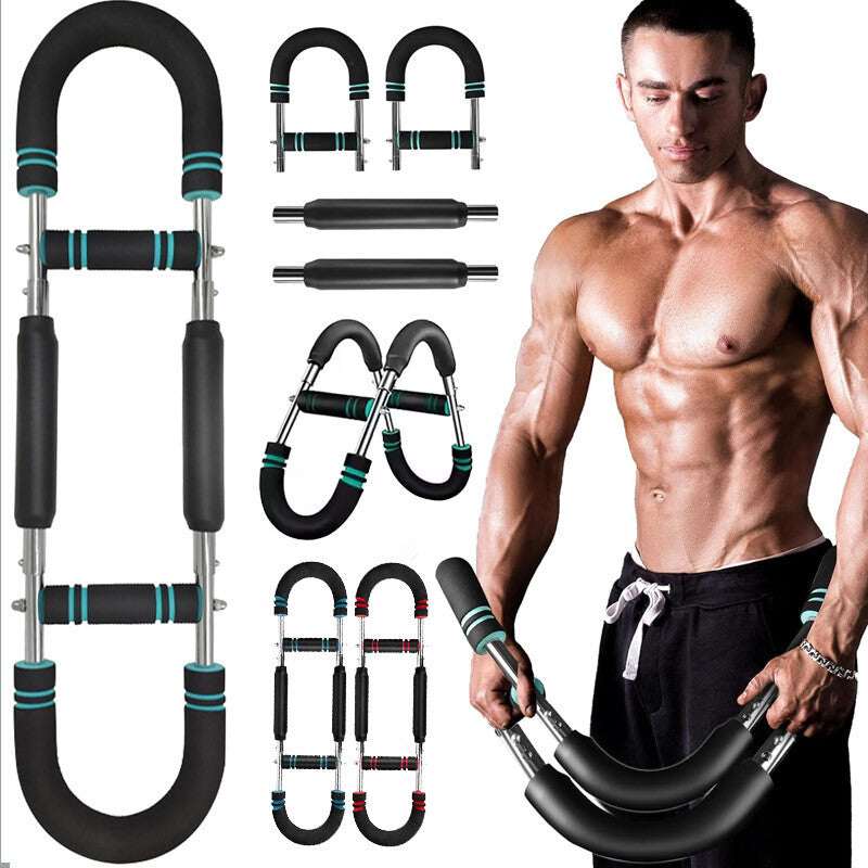 2025 Saker Twister Arm Trainer Adjustable Chest Workout Equipment Detachable - The Peppermint Room