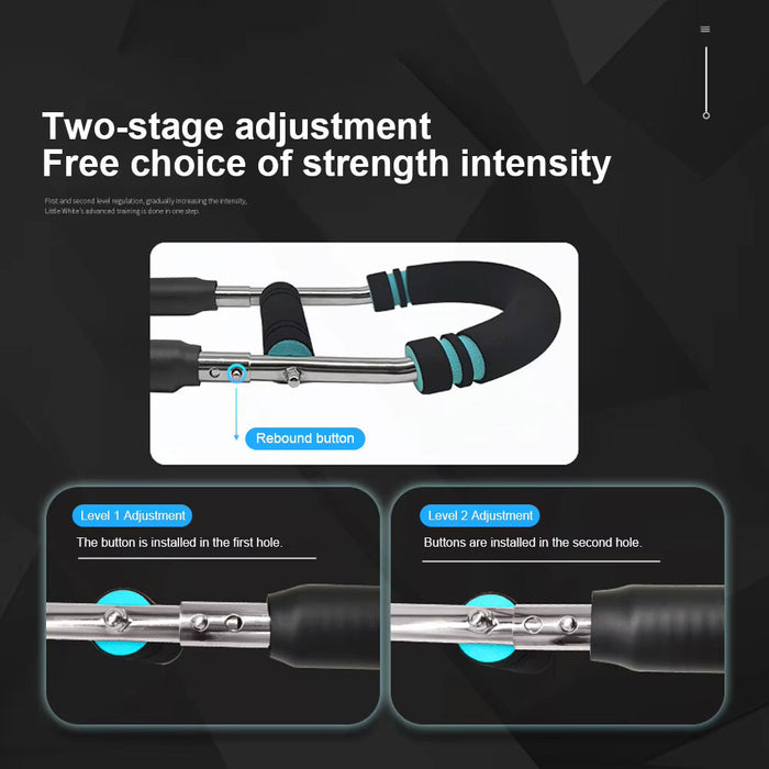 2025 Saker Twister Arm Trainer Adjustable Chest Workout Equipment Detachable - The Peppermint Room