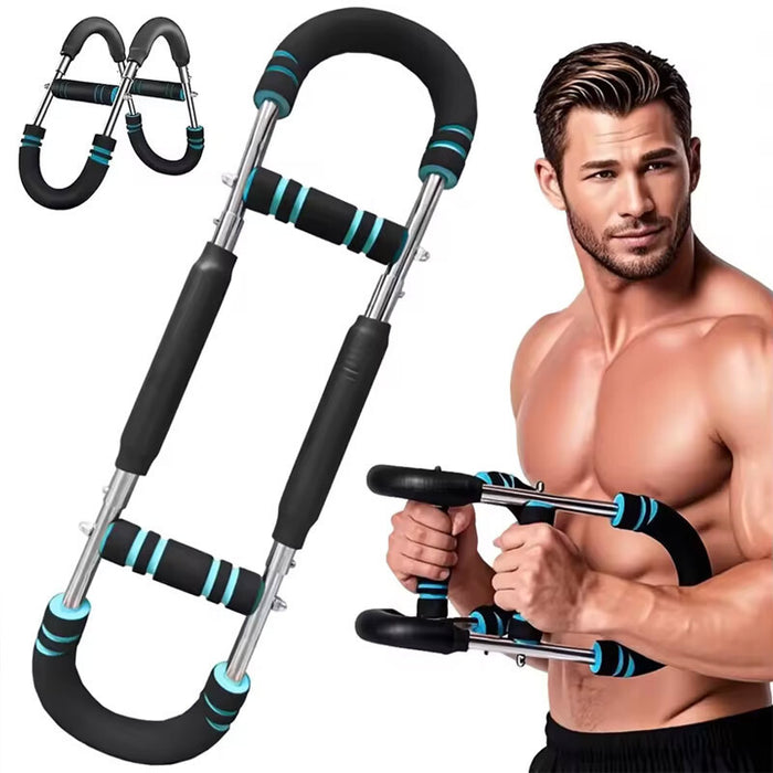 2025 Saker Twister Arm Trainer Adjustable Chest Workout Equipment Detachable - The Peppermint Room
