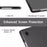 11in For Galaxy Tab A9 PLUS  2023 Leather Smart Cover Flip Tablet Case - The Peppermint Room