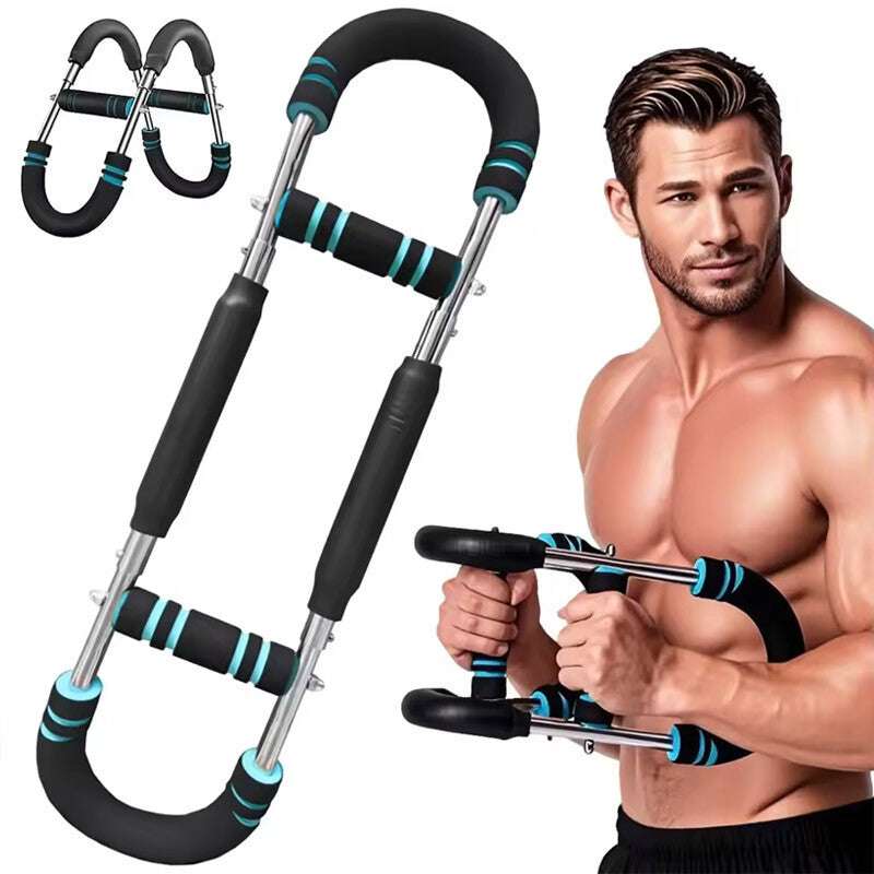 2025 Saker Twister Arm Trainer Adjustable Chest Workout Equipment Detachable - The Peppermint Room