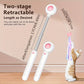 Cat Teaser Stick, Retractable Cat Wand With Replacement Head, Cat Feather Toy, Cat Interactive Toy For Indoor Cats For Relief Boredom And Exercise - The Peppermint Room