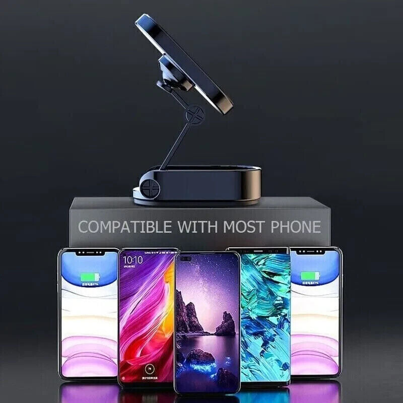 Magnetic Phone Holder For Car, Dashboard Car Phone Holder Mount Magnetic Stainless Steel Car Phone Holder - Dashboard Mount, Water-resistant, Rotatable - The Peppermint Room