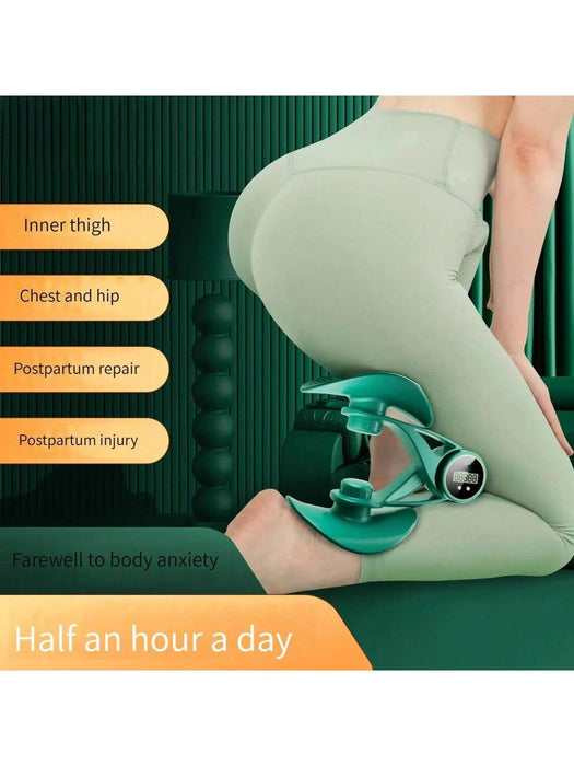 Women's Three-level Strength Band Counting Display Resistance Band Thigh Trainer Inner Thigh Trainer Pelvic Floor Exercise Equipment Kegel Exerciser - The Peppermint Room