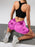 3-Pack Tie Dye High-Waist Biker Shorts Women