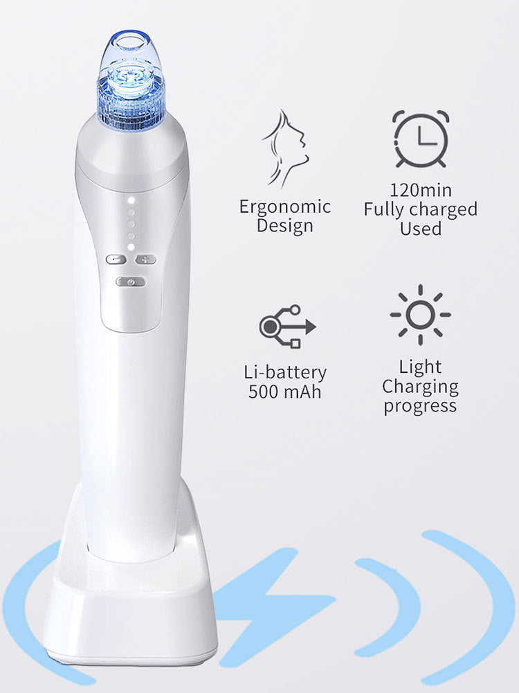 Blackhead Suction Instrument, Electric Blackhead Suction Artifact, Blackhead Removal Instrument, Home Use Beauty Instrument For Sucking Blackheads And Acne - The Peppermint Room