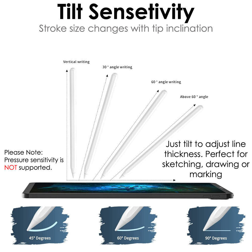 Stylus Pen For Apple IPad Pen -Pencil -Stylus With Palm Rejection - UK Stock - The Peppermint Room