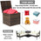 Wicker Patio Furniture Storage Box - The Peppermint Room