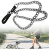 1PCS 1.2m Metal Chain Dog Lead Pet Puppy Leash Long Heavy Duty Anti-Chew Control - The Peppermint Room