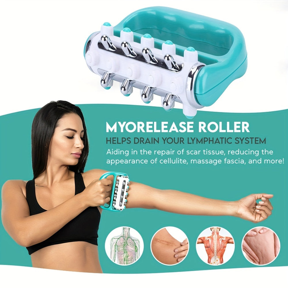 Cellulite Massager Fascia Release And Muscle Massage Roller Mini Trigger Point Deep Tissue Myofascial Release Tool Body Massager For Men And Women - The Peppermint Room