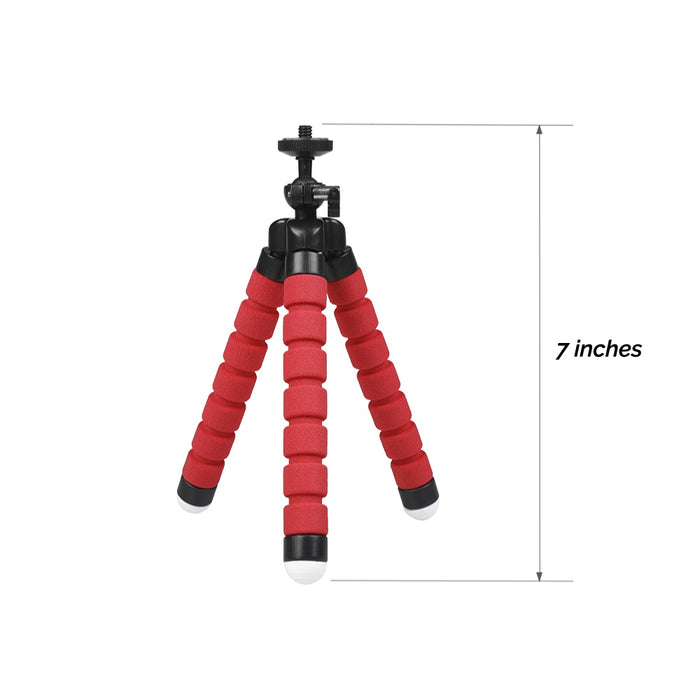 Flexible Small Octopus Mount Mini Tripod Bluetooth Remote Stand Holder I Phone - The Peppermint Room
