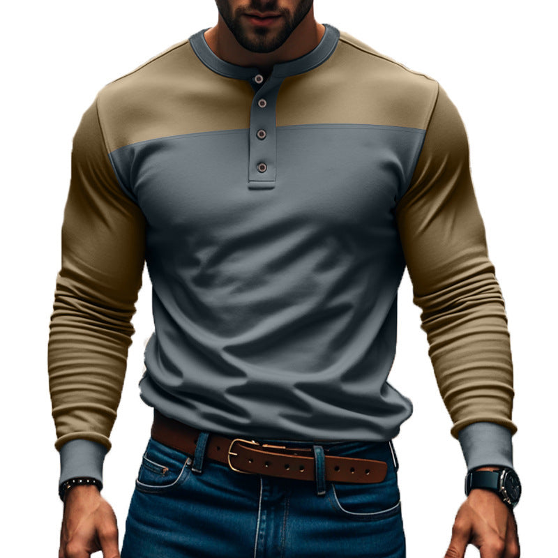 American Slim Fit Commute Henley Shirt - The Peppermint Room