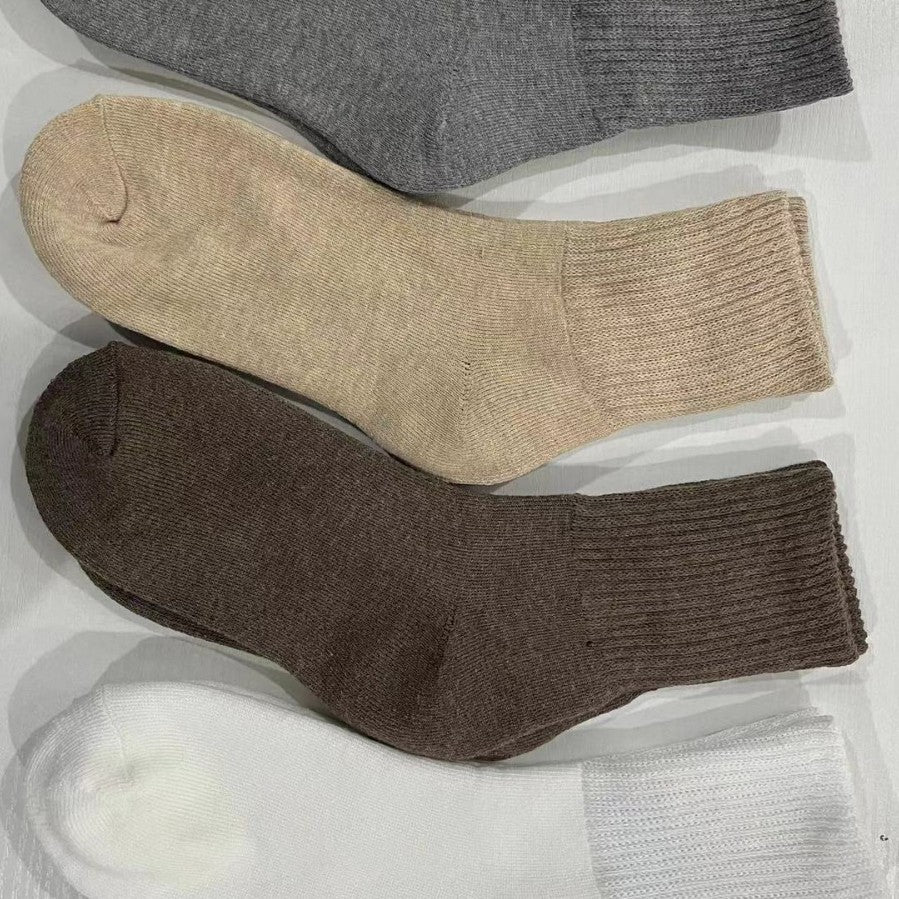 Tube Winter Thickened Maillard Terry Velvt Plush Snow Socks - The Peppermint Room