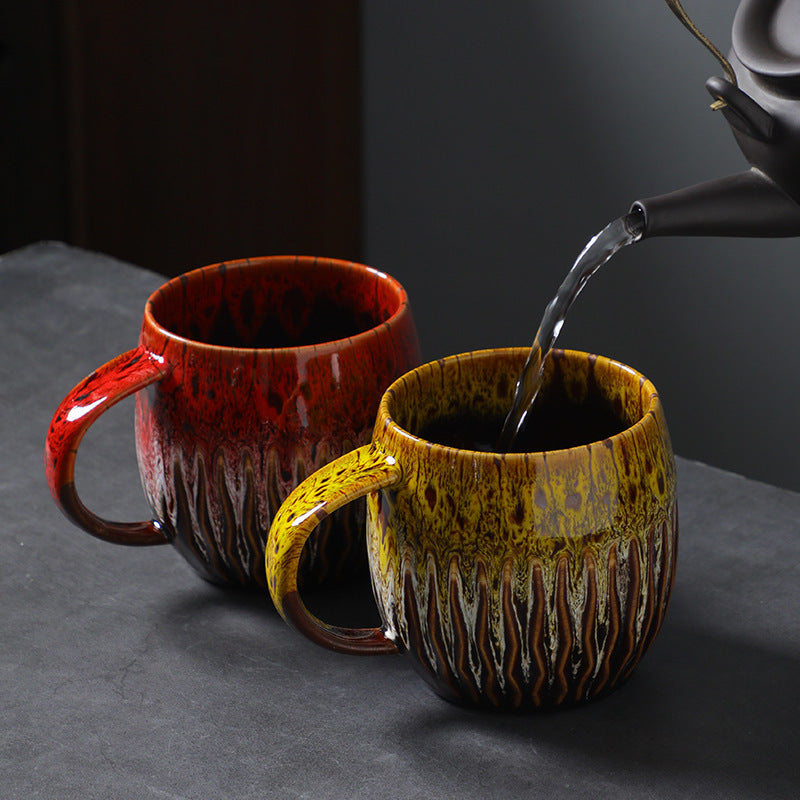 Ceramic 600ml Large Capacity Mug Drinking Cup - The Peppermint Room
