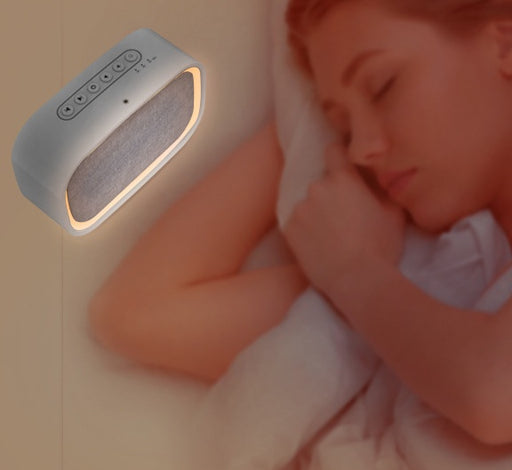 White Noise Machine – USB, Timer, LED Night Light