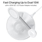 3 In 1 Wireless MagSafe Charging Station For Multiple Devices 30W Adapter Included - The Peppermint Room