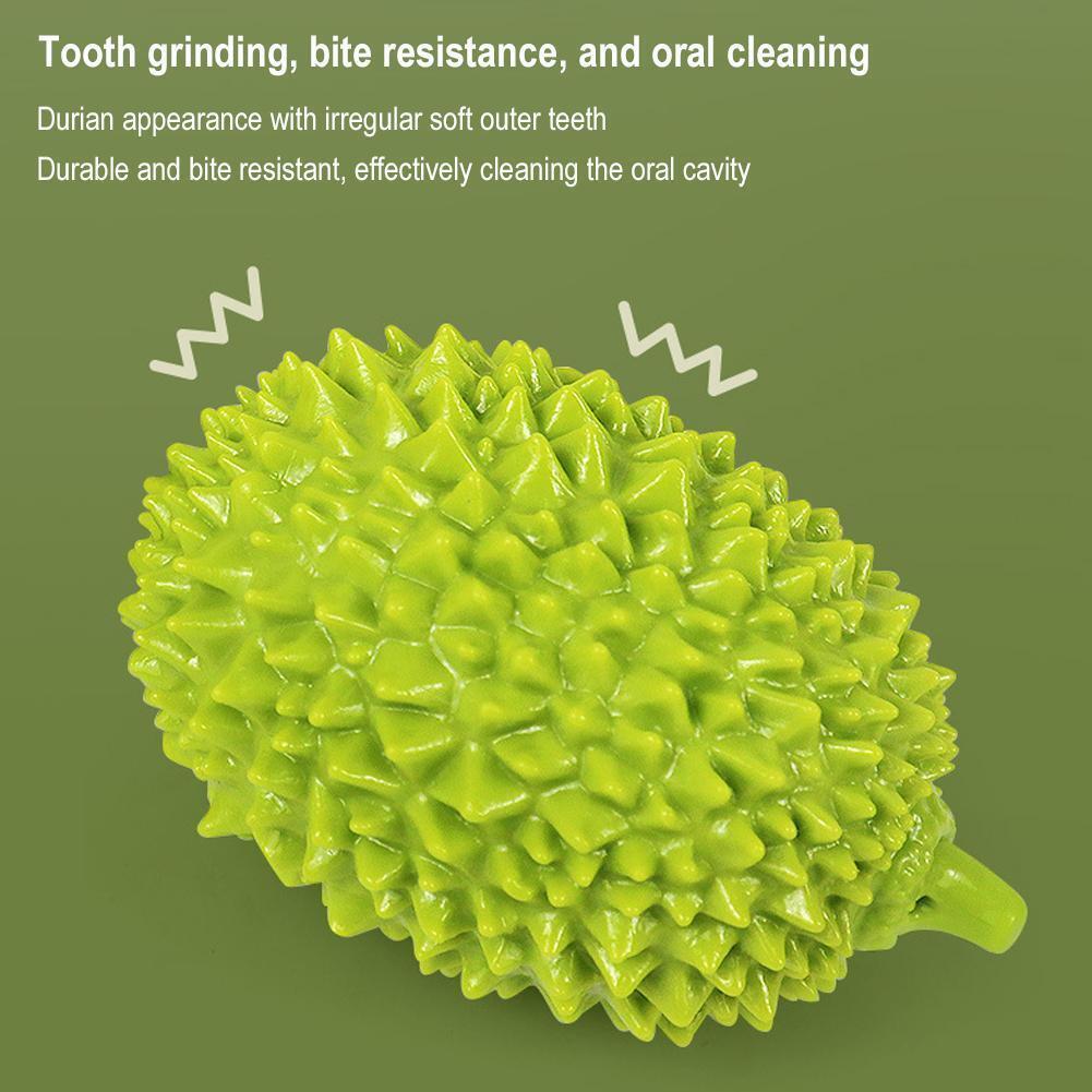 Dog Toys Durian Chew Glue Ball Pet Chewing Toys Dog Tooth Grinding Stick Very Resistant To Biting Teeth Cleaning Balls Puppy Dog Pet Safety Chew Toys - The Peppermint Room