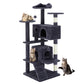 Multi Functional Cat Treehouse Cat Climbing Frame - The Peppermint Room