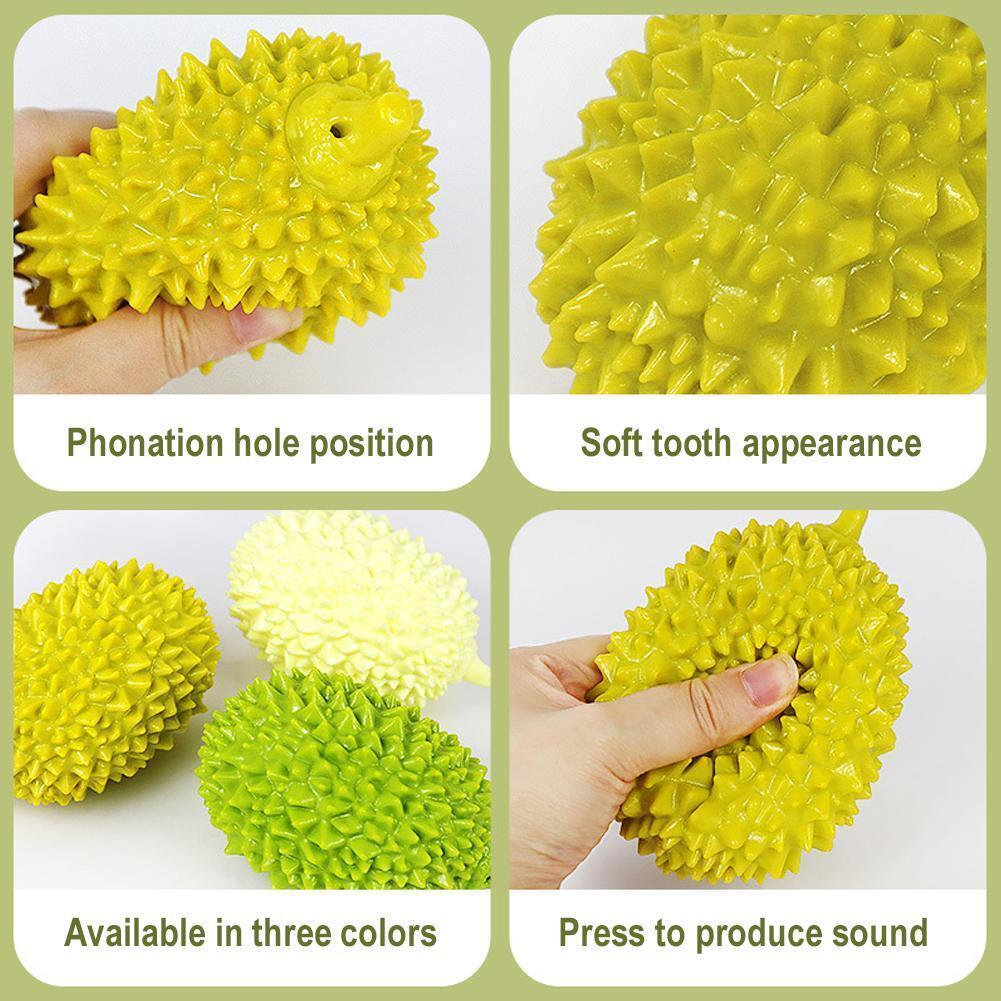 Dog Toys Durian Chew Glue Ball Pet Chewing Toys Dog Tooth Grinding Stick Very Resistant To Biting Teeth Cleaning Balls Puppy Dog Pet Safety Chew Toys - The Peppermint Room