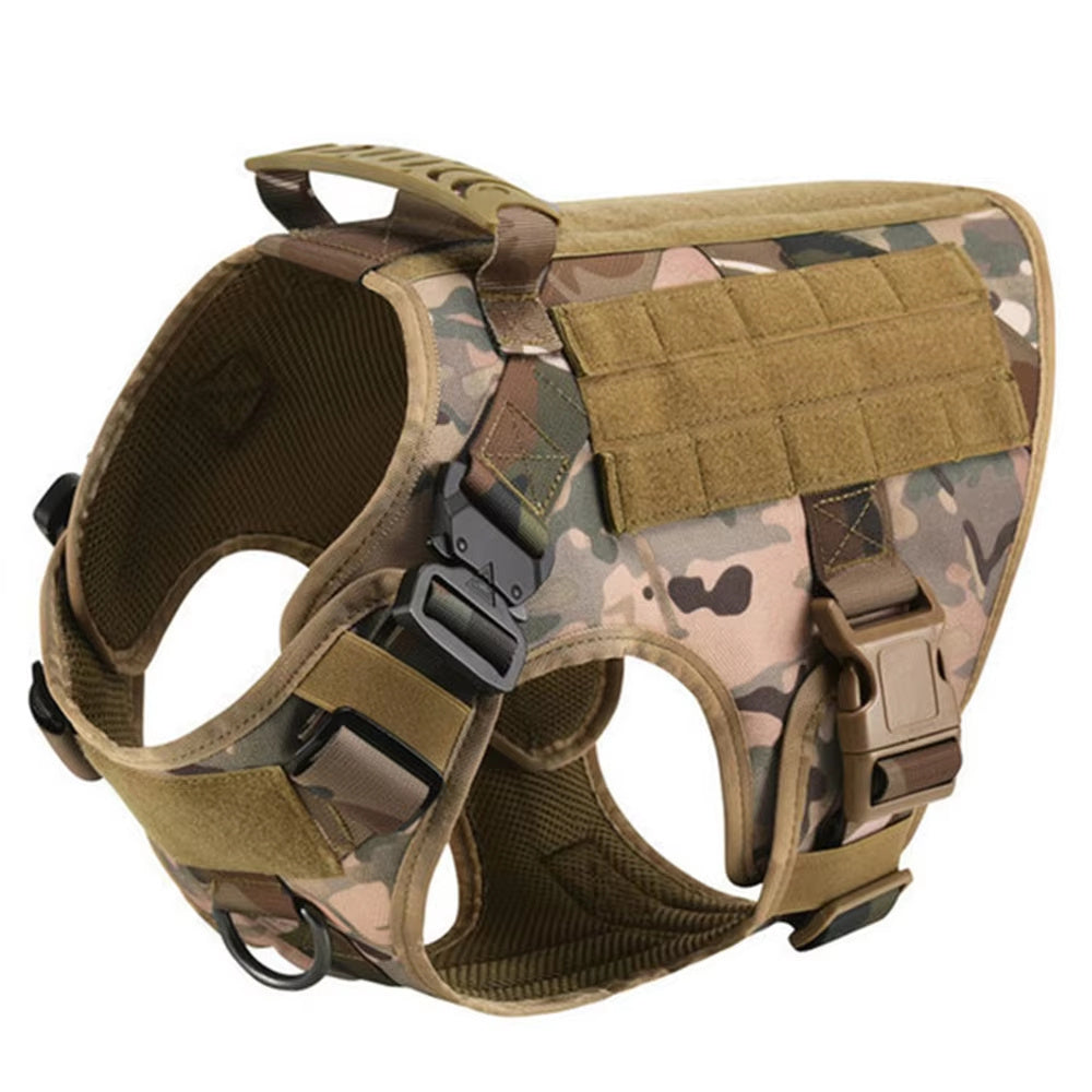 Pet Harness Luxury Dog Leash Set Chest Dog  Nylon Camouflage Dog Harness - The Peppermint Room