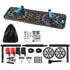 Multifunctional Push Up Board Home Strength Training Equipment With 15 Fitness Accessories Pilates Bar Resistance Band Roller Wheel Full Body Workout Home Gym Equipment - The Peppermint Room