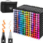 168 Colors Dual Tip Art Markers Color Pens Drawing Watercolour Kids &  Gift - The Peppermint Room