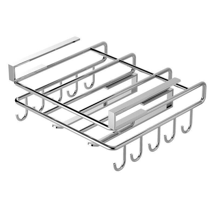 Under Shelf Storage Rack – Hanging Kitchen Organizer