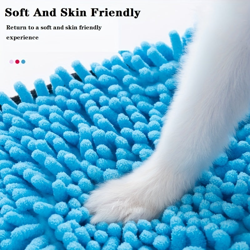 Absorbent Dog Towel, Microfiber Quick Drying Towel Machine Washable With Hand Pockets Pet Towel For Medium Large Dog Super Absorbent Pet Towel Quickly Dry - The Peppermint Room