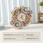 Robotime ROKR Time Art 3D wooden zodiac wall clock puzzle with 168 pieces and intricate gears model kit for kids and adults