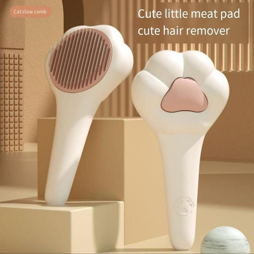 Pet Massage Hair Removal Comb, Paw ShapedPet Grooming Brush, PetHair Remover, Dog & CatGrooming Supplies Viral Dogvacuum Pethairremover Tool - The Peppermint Room