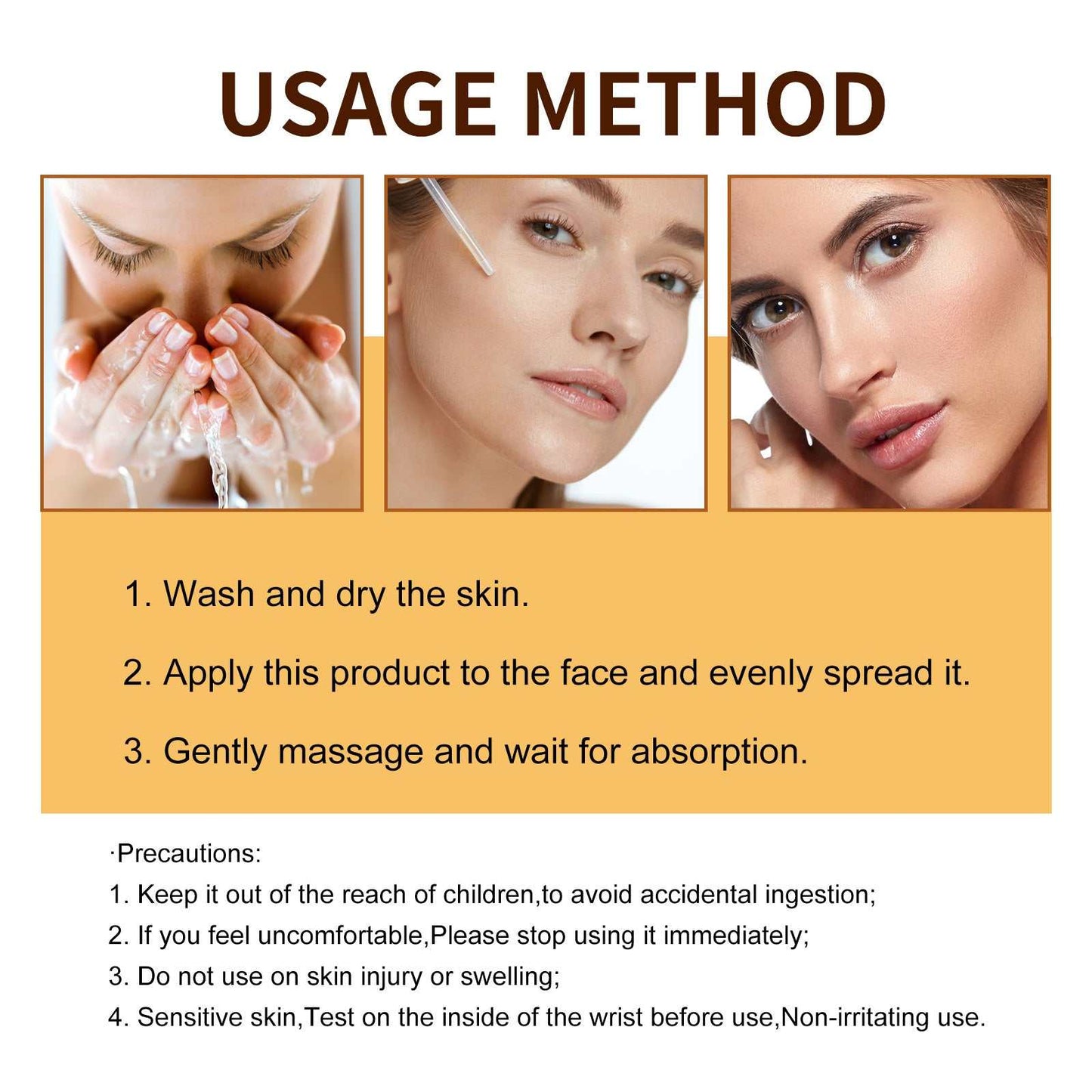 EELHOE Facial Tanning Essence For Achieving A Natural And Stylish Wheat Color Or Bronzed Skin Tone, Providing Hydration And Enhancing - The Peppermint Room