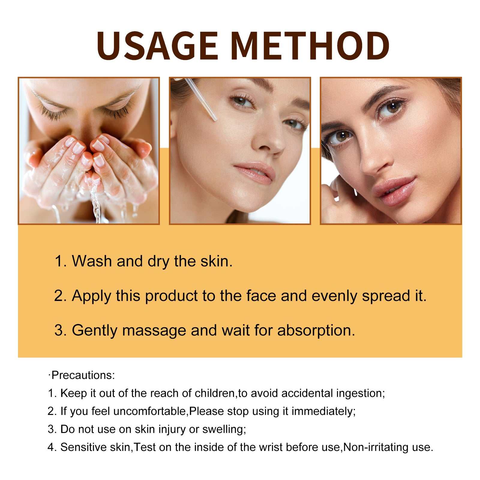 EELHOE Facial Tanning Essence For Achieving A Natural And Stylish Wheat Color Or Bronzed Skin Tone, Providing Hydration And Enhancing - The Peppermint Room