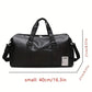 Sport Fitness Bag, Travel Bag, Black Stylish Business Travel Bag, Separate Shoe Depot, Zip Off, For Gym, Sport, Travel, Waterproof - The Peppermint Room