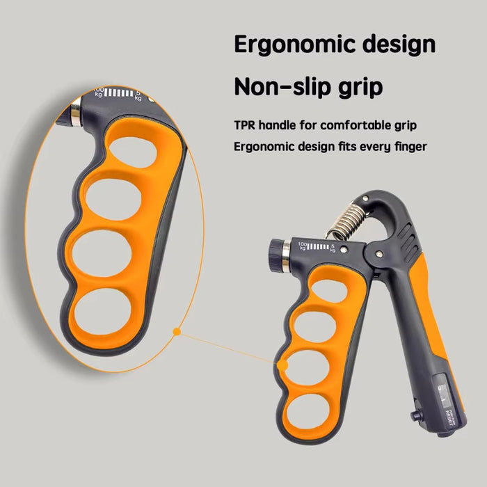 Adjustable Hand Gripper – 5–100kg Strength Trainer