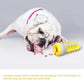 Dog Squeaky Toys For Aggressive Chewers, Tough Toothbrush Dog Chew Toy, Nearly Indestructible Rubber Toys For Pet Training, Teeth Cleaning, Playing And Chewing - The Peppermint Room