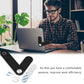 Laptop Phone Holder, Adjustable Laptop Side Mount Clip, Magnetic Laptop Monitor Mount, Computer Laptop Cellphone Stand Foldable Aluminum Expansion Bracket Tablet Clip - The Peppermint Room