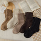 Tube Winter Thickened Maillard Terry Velvt Plush Snow Socks - The Peppermint Room