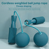 Training Jump Rope Set Fitness Jump Ropes And Silicone Handles For Women Men Kids With Speed Cordless Ball Adjustable Anti-Tangle PVC Wire Rope For Fitness Crossfit Indoor Outdoor Workout - The Peppermint Room