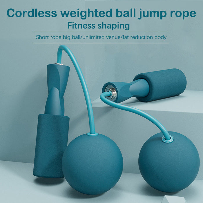 Training Jump Rope Set Fitness Jump Ropes And Silicone Handles For Women Men Kids With Speed Cordless Ball Adjustable Anti-Tangle PVC Wire Rope For Fitness Crossfit Indoor Outdoor Workout - The Peppermint Room